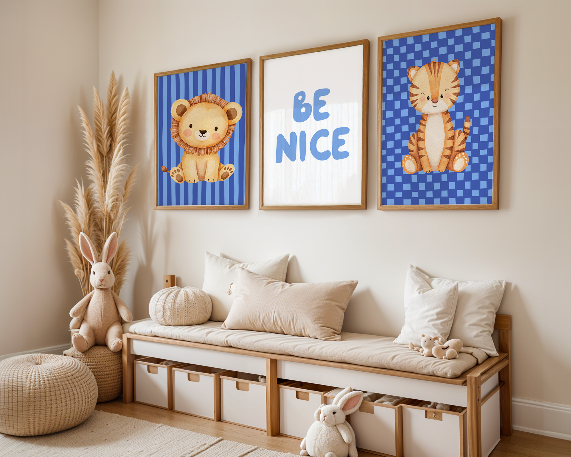 Safari animals- Set of 3 (Print Only)