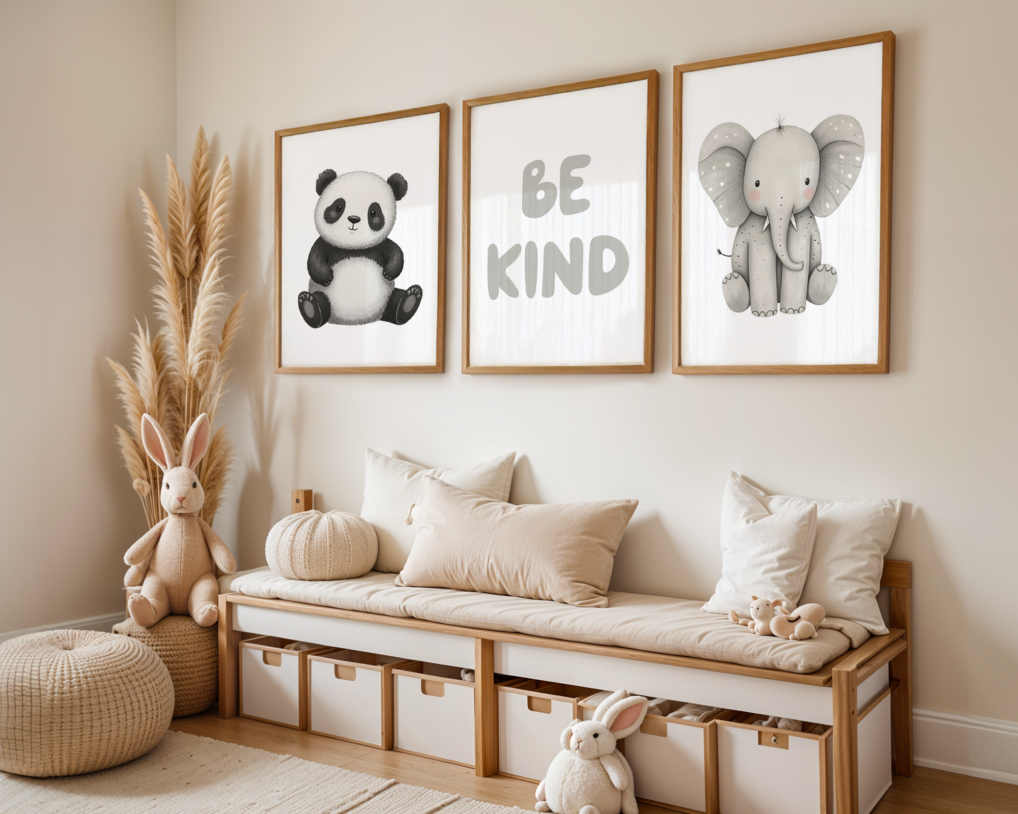 Safari animals- Set of 3 (Print Only)