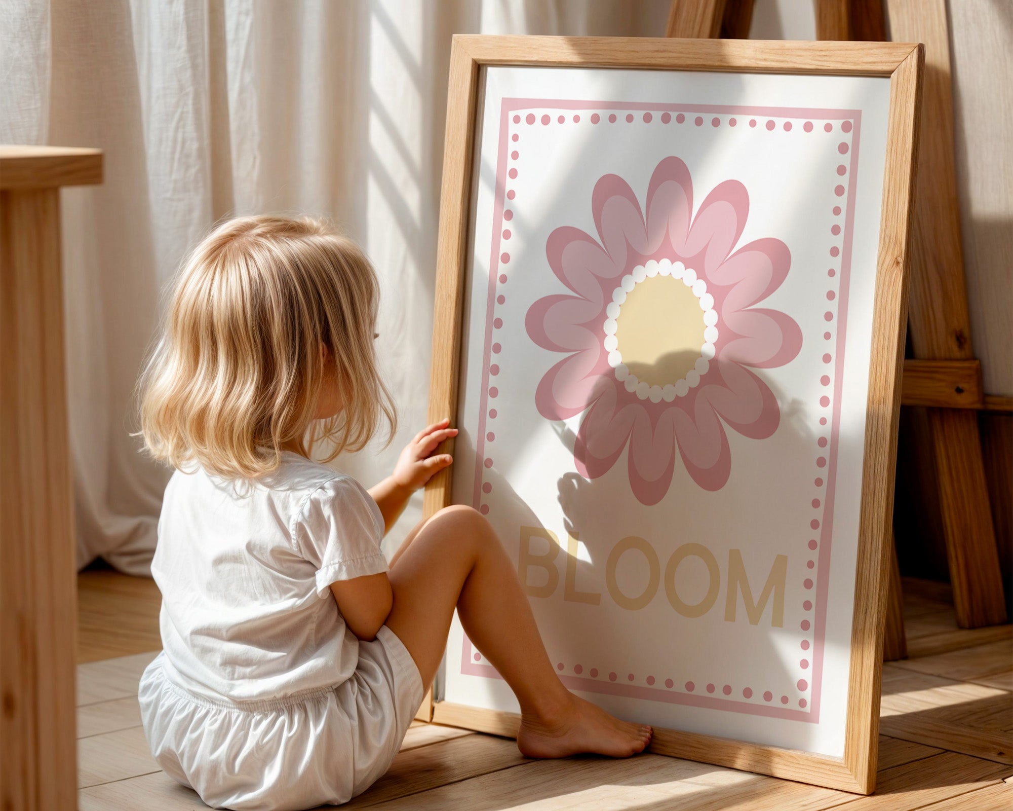 Pastel Bloom – Floral Art (Print Only)