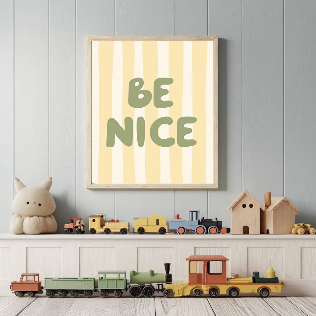 Safari animals- Set of 3 (Print Only) - Yellow