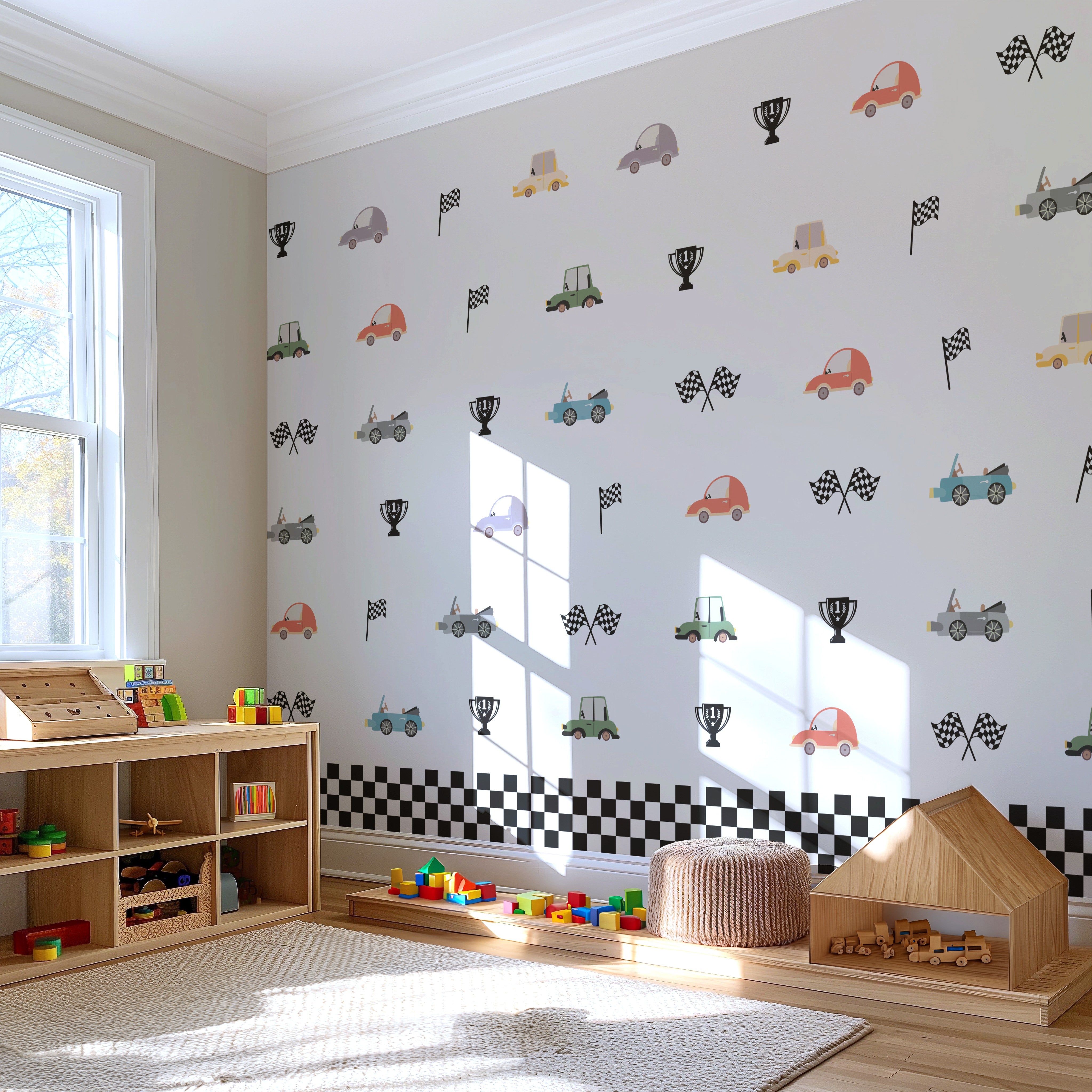 Using Wall Decals to Create a Fun and Playful Kids’ Bedroom