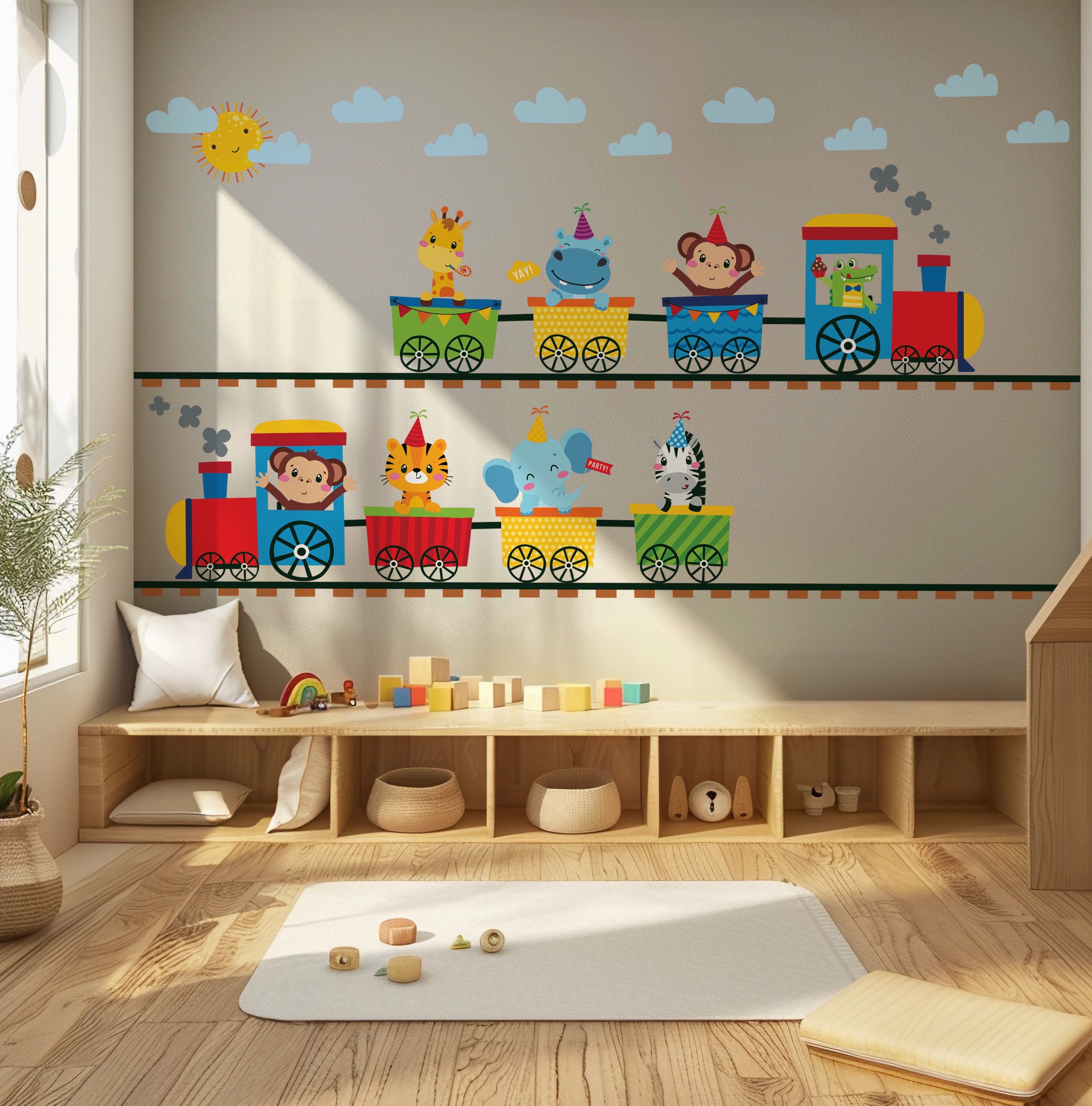 Animal Adventure Express (Two Trains)