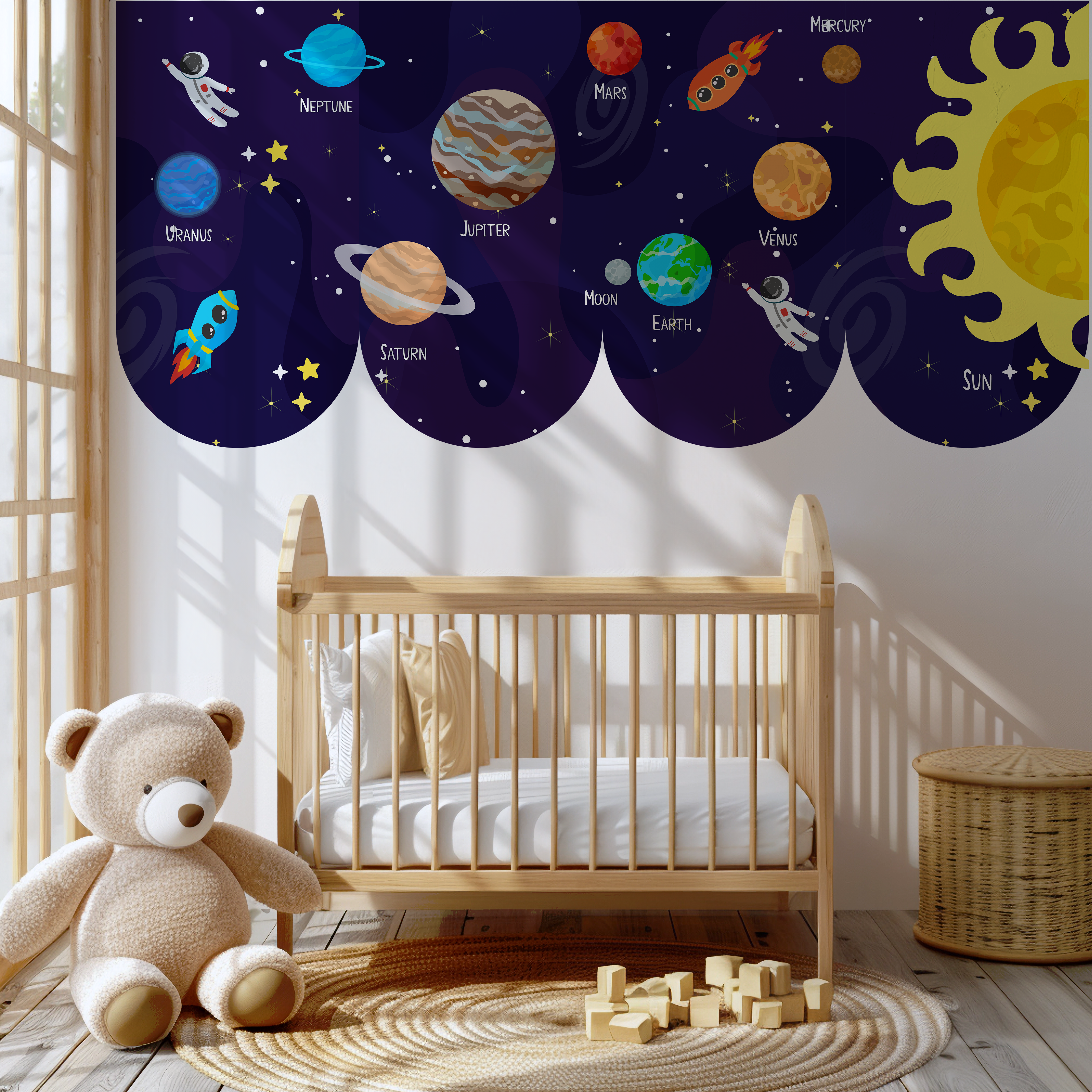 Arch Sticker of Outer Space