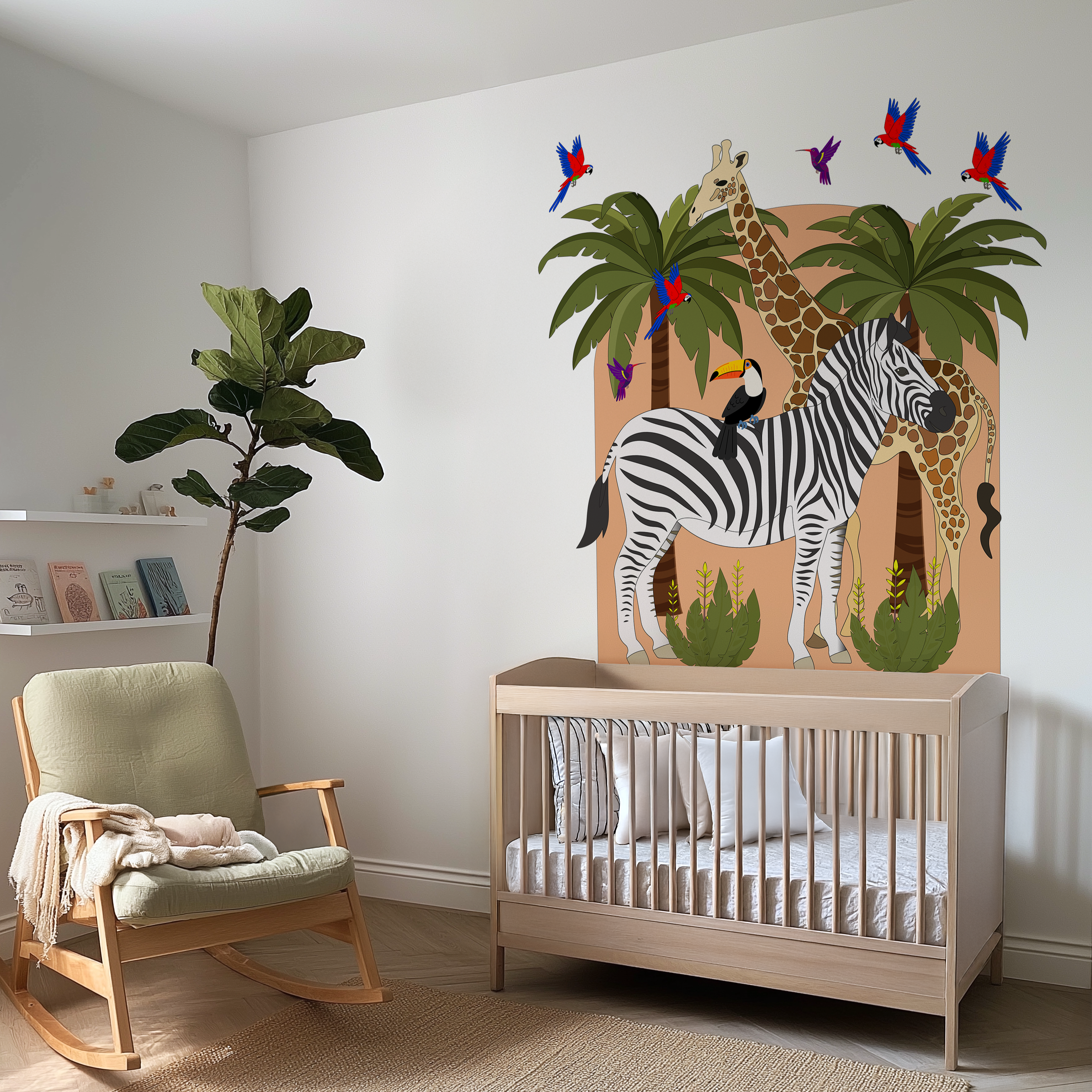 Arch Safari Wall Sticker