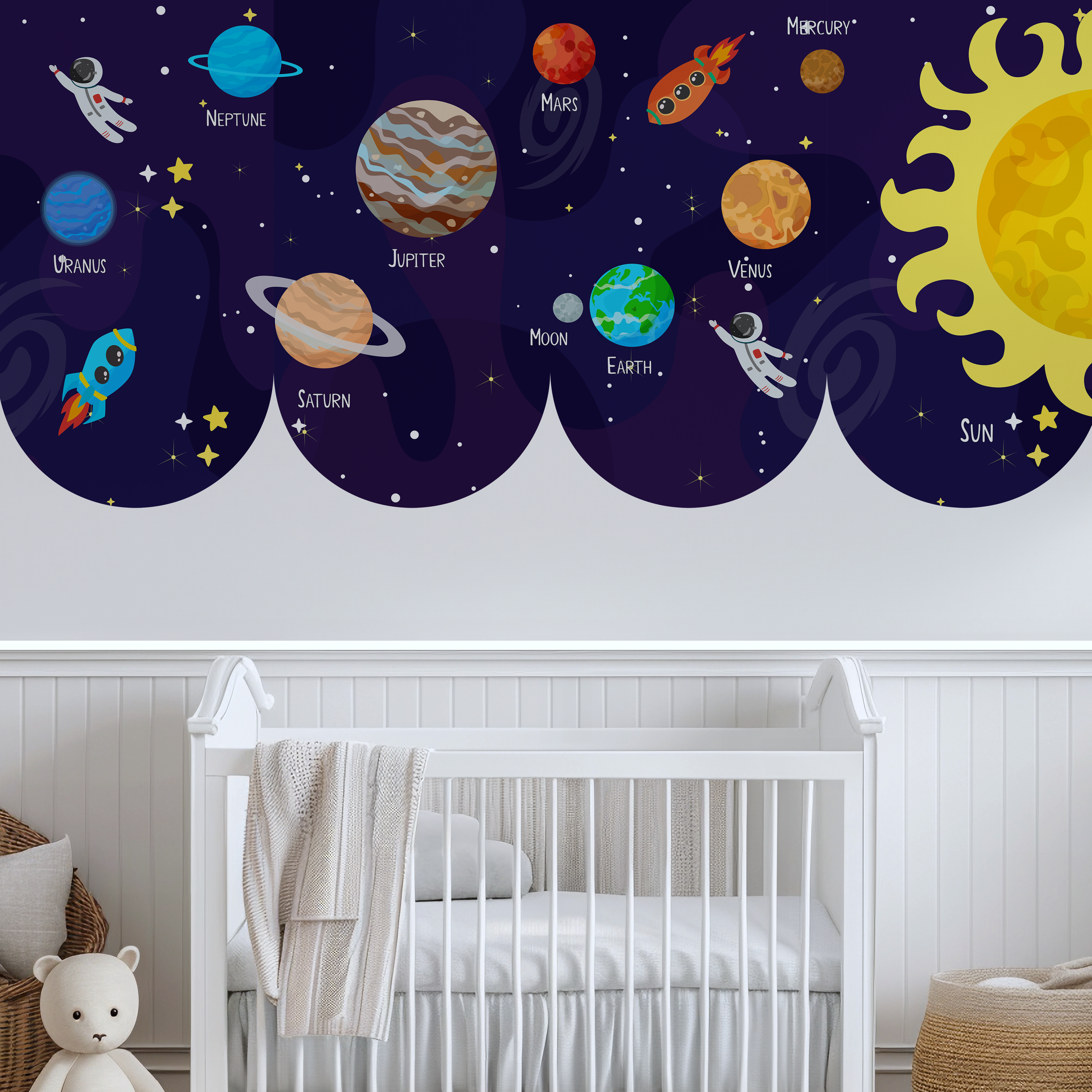 Arch Sticker of Outer Space