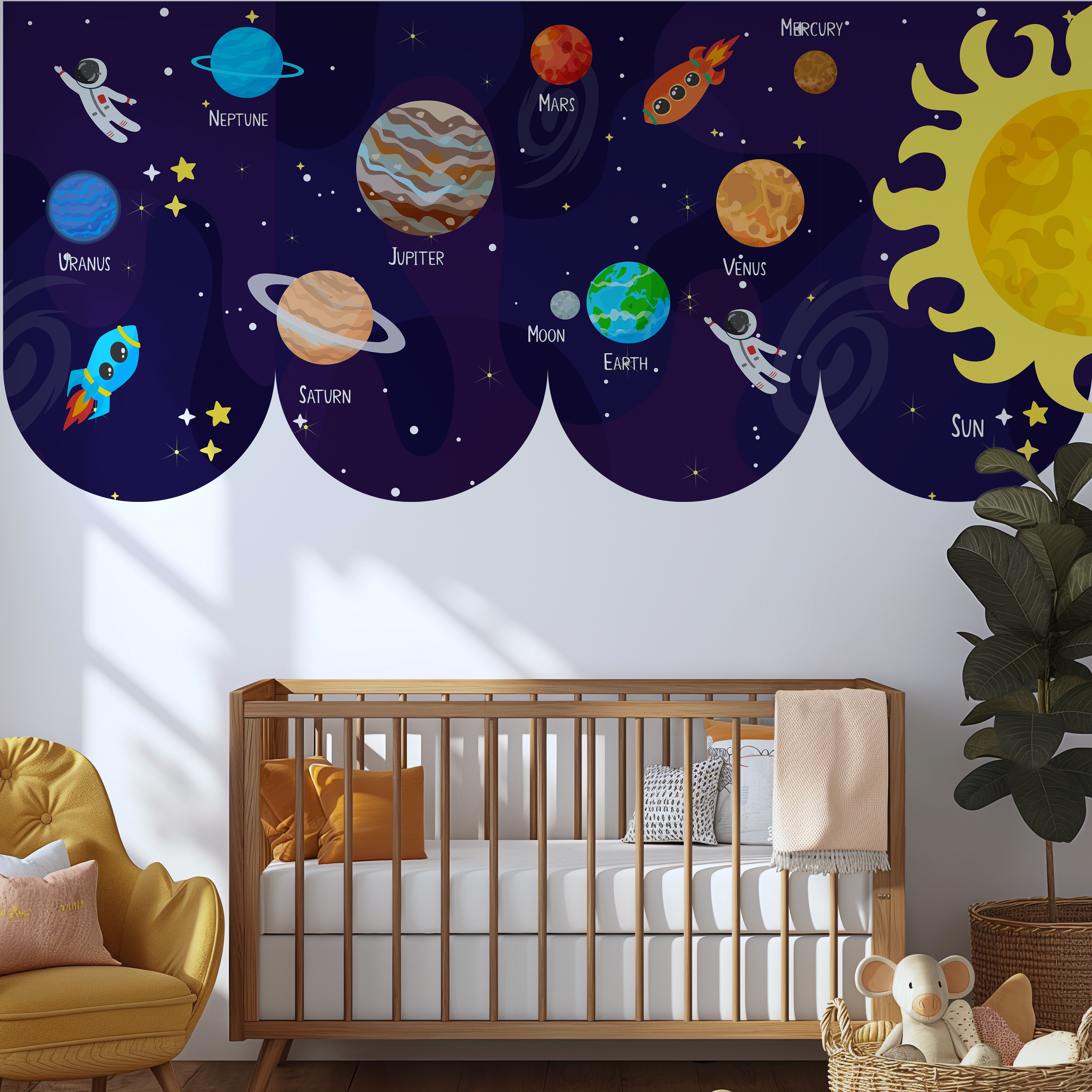 Arch Sticker of Outer Space