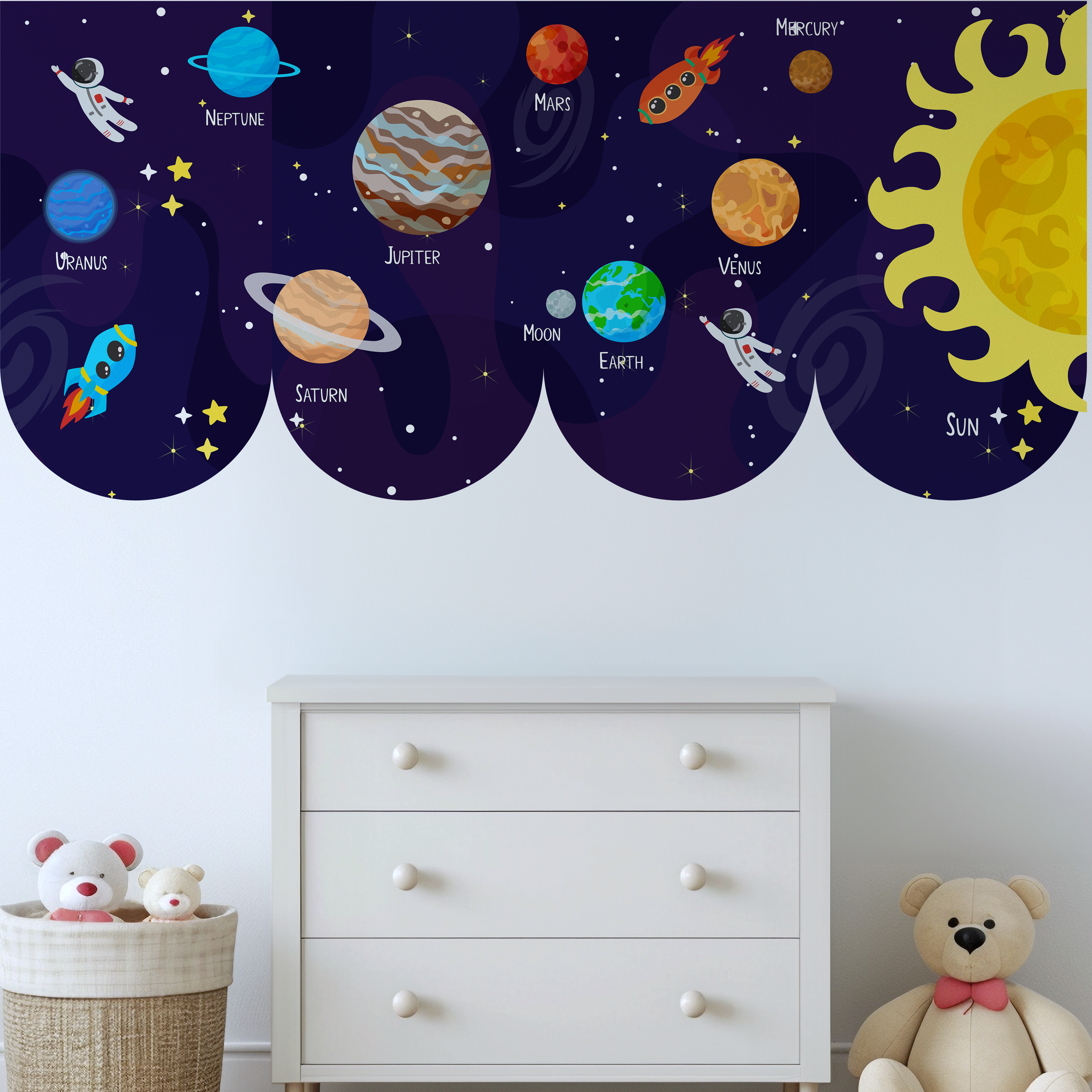 Arch Sticker of Outer Space