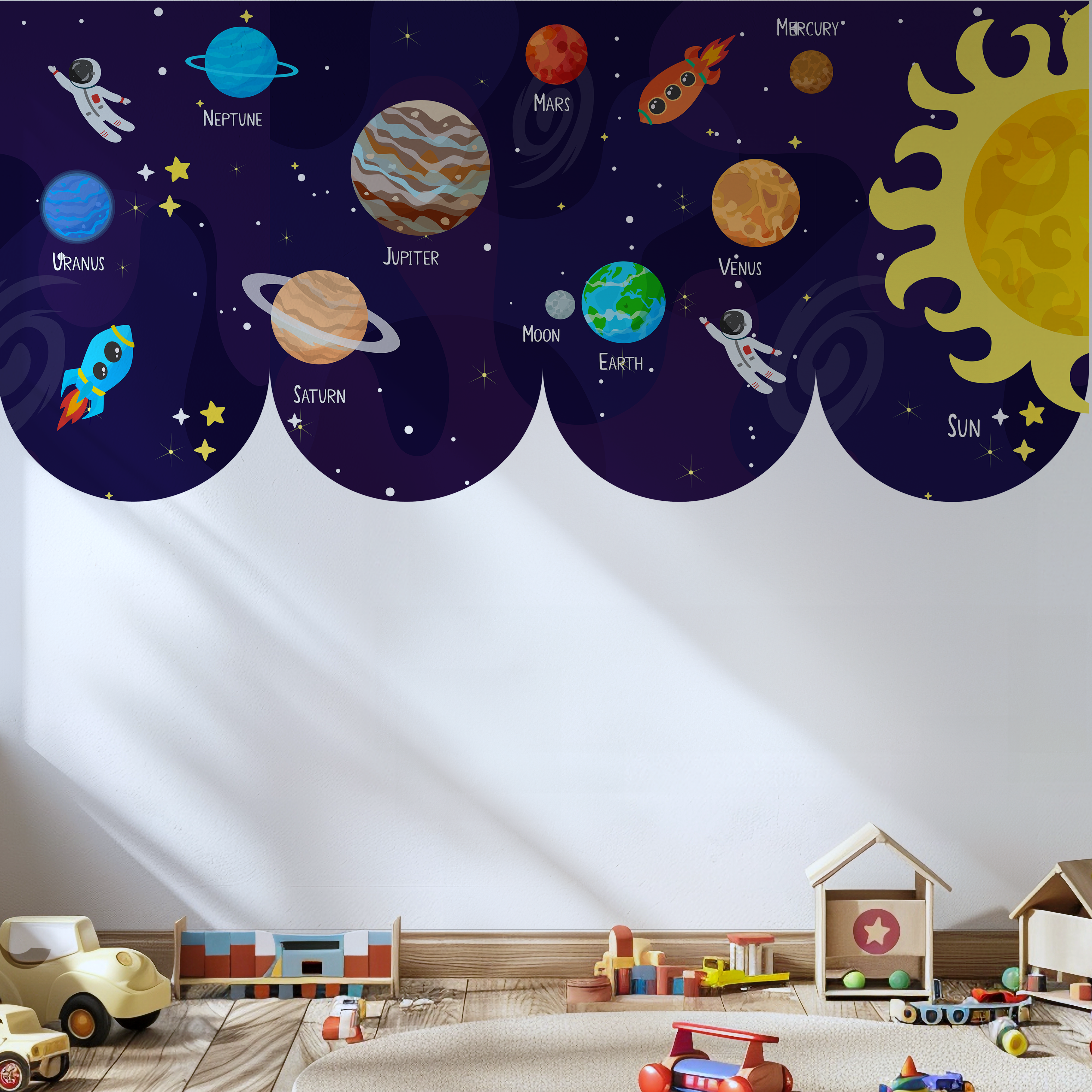 Arch Sticker of Outer Space