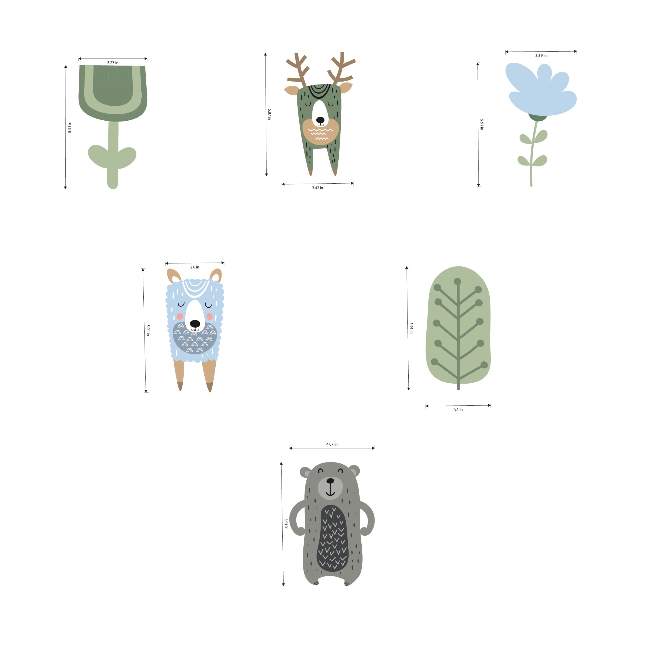 Scandi Forest Friends