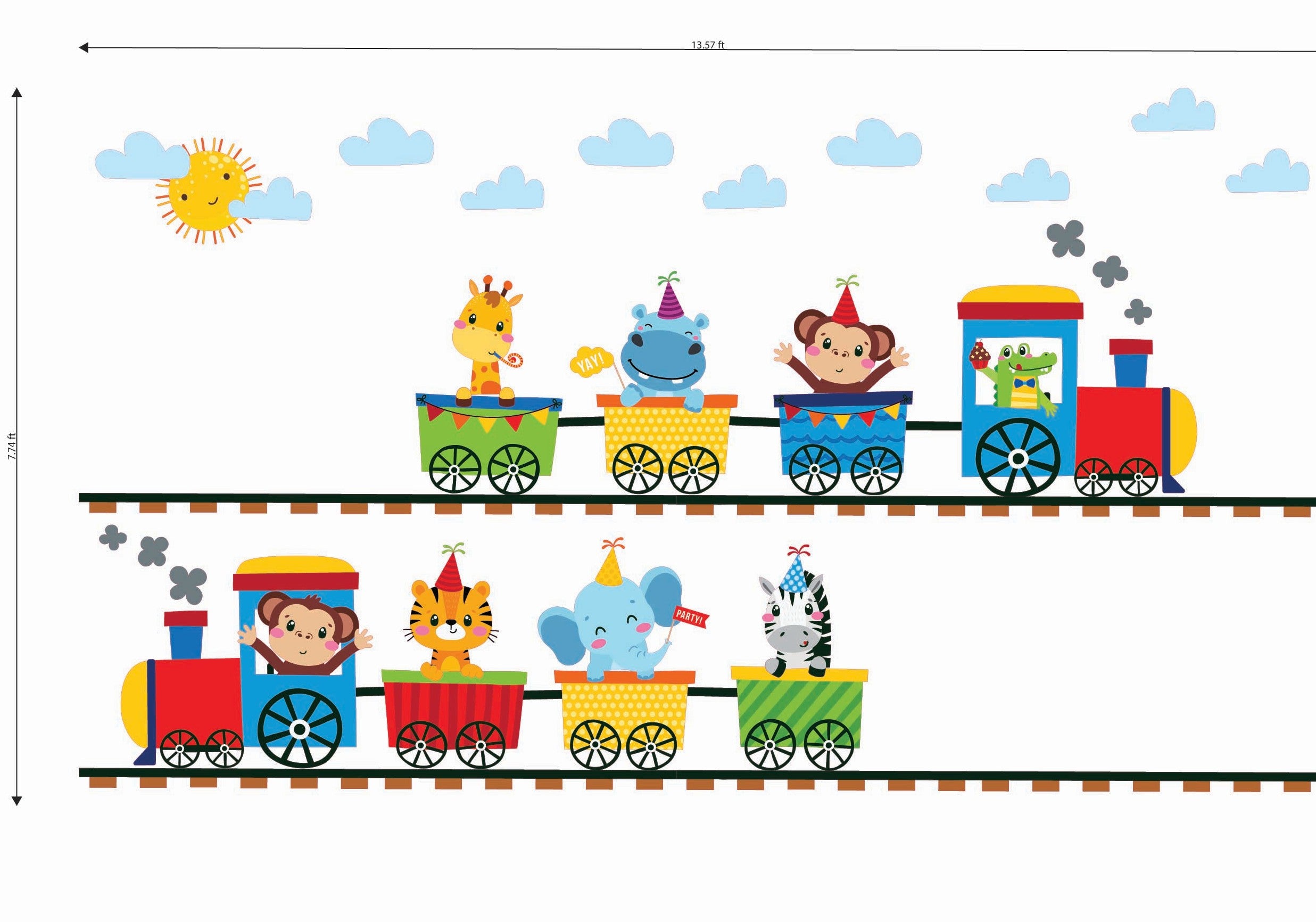 Animal Adventure Express (Two Trains)
