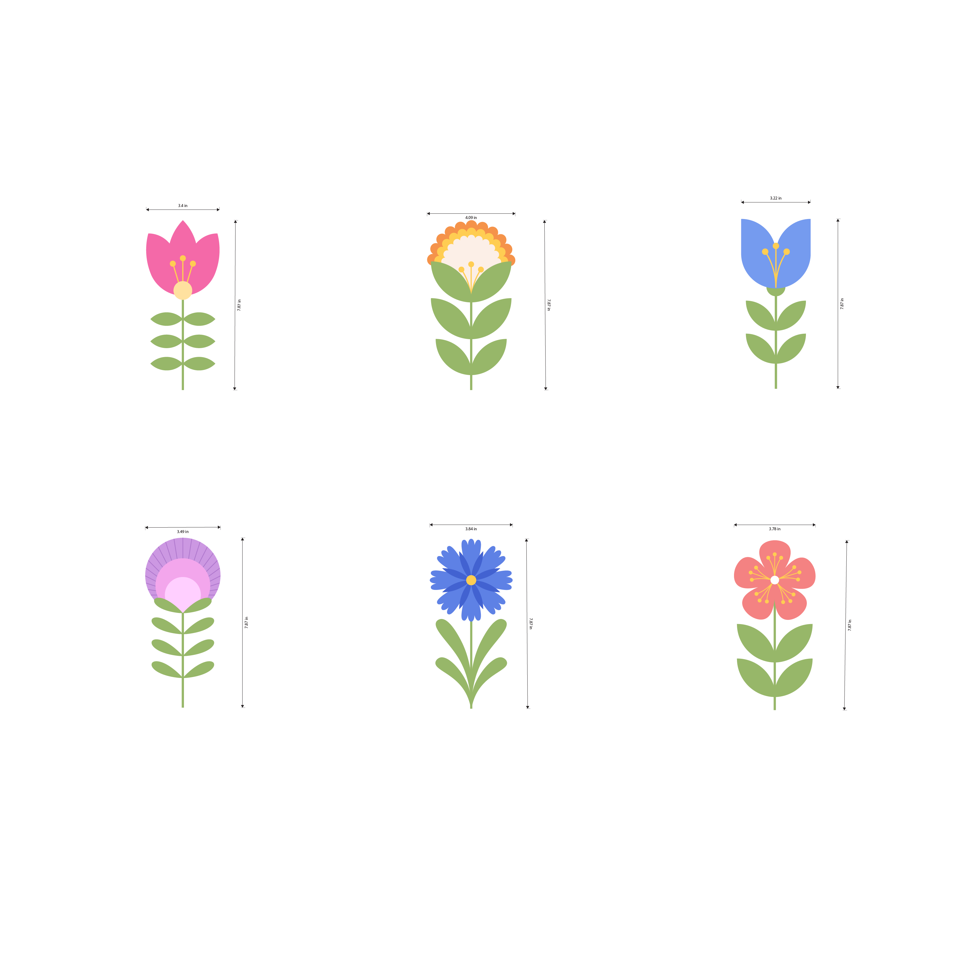 Floral Wall Stickers