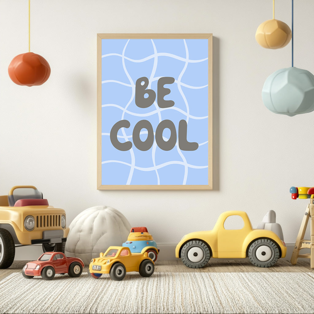 Safari animals- Set of 3 (Print Only) - Light Blue