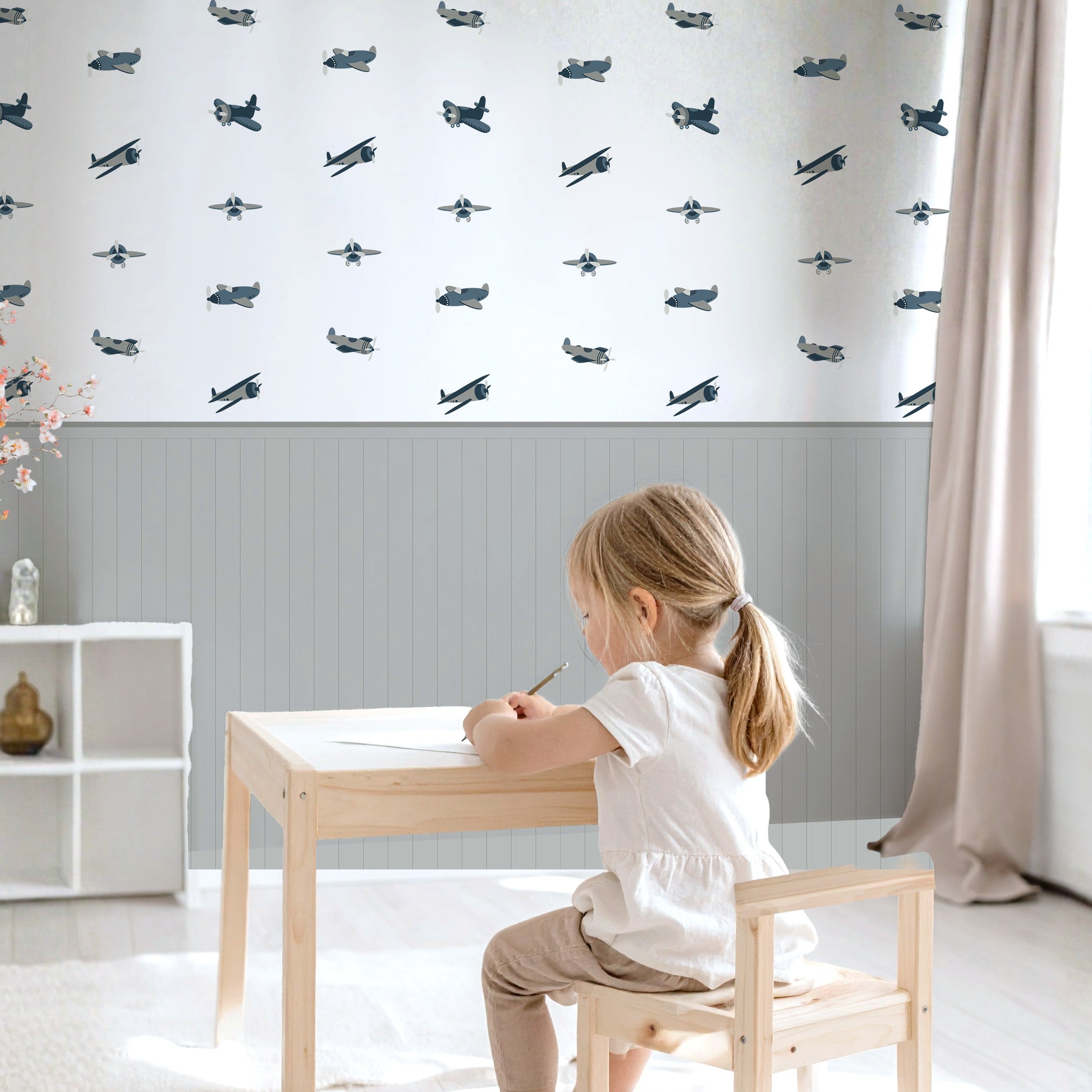 Little Aviator Vintage Airplane