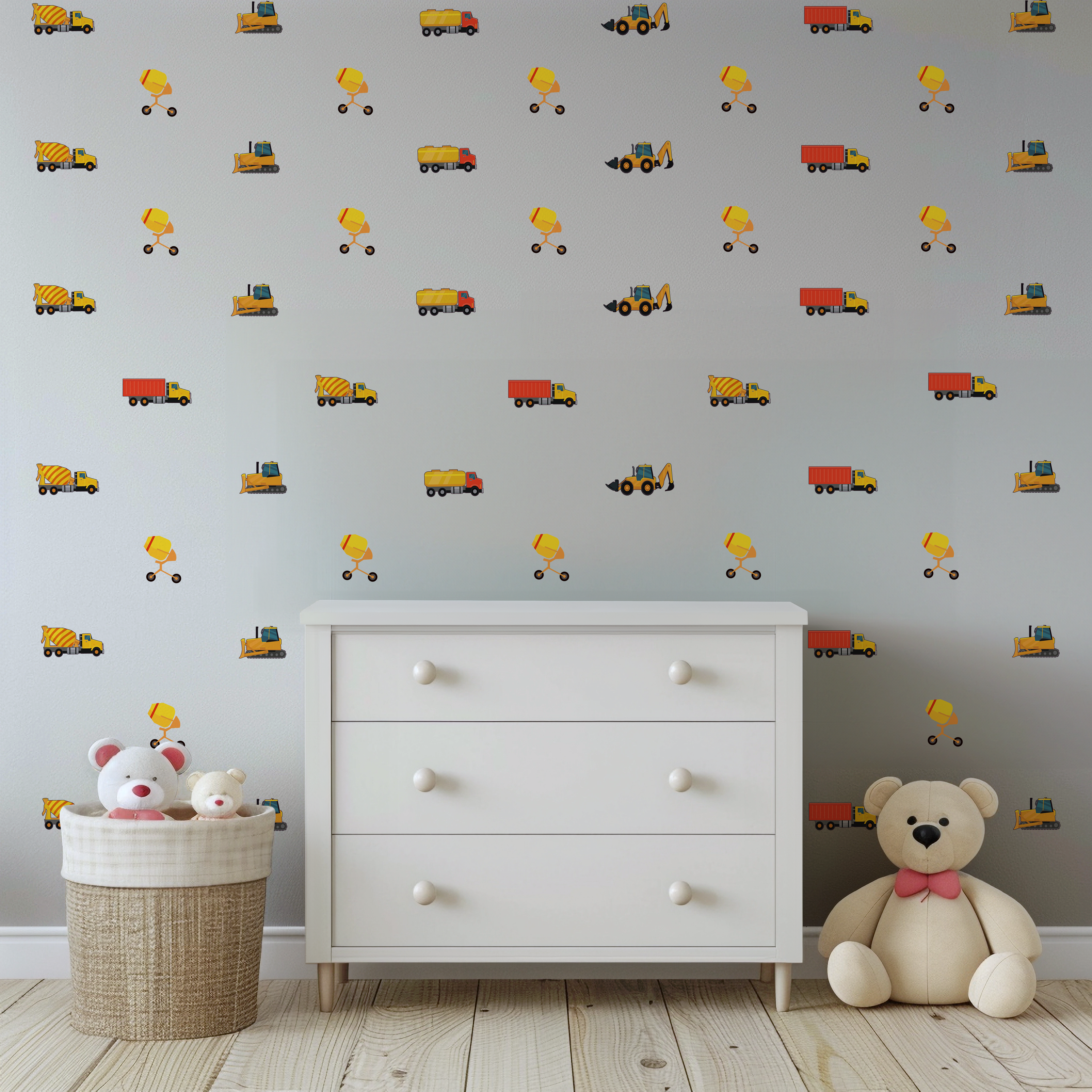 Small Construction Vehicle Sticker