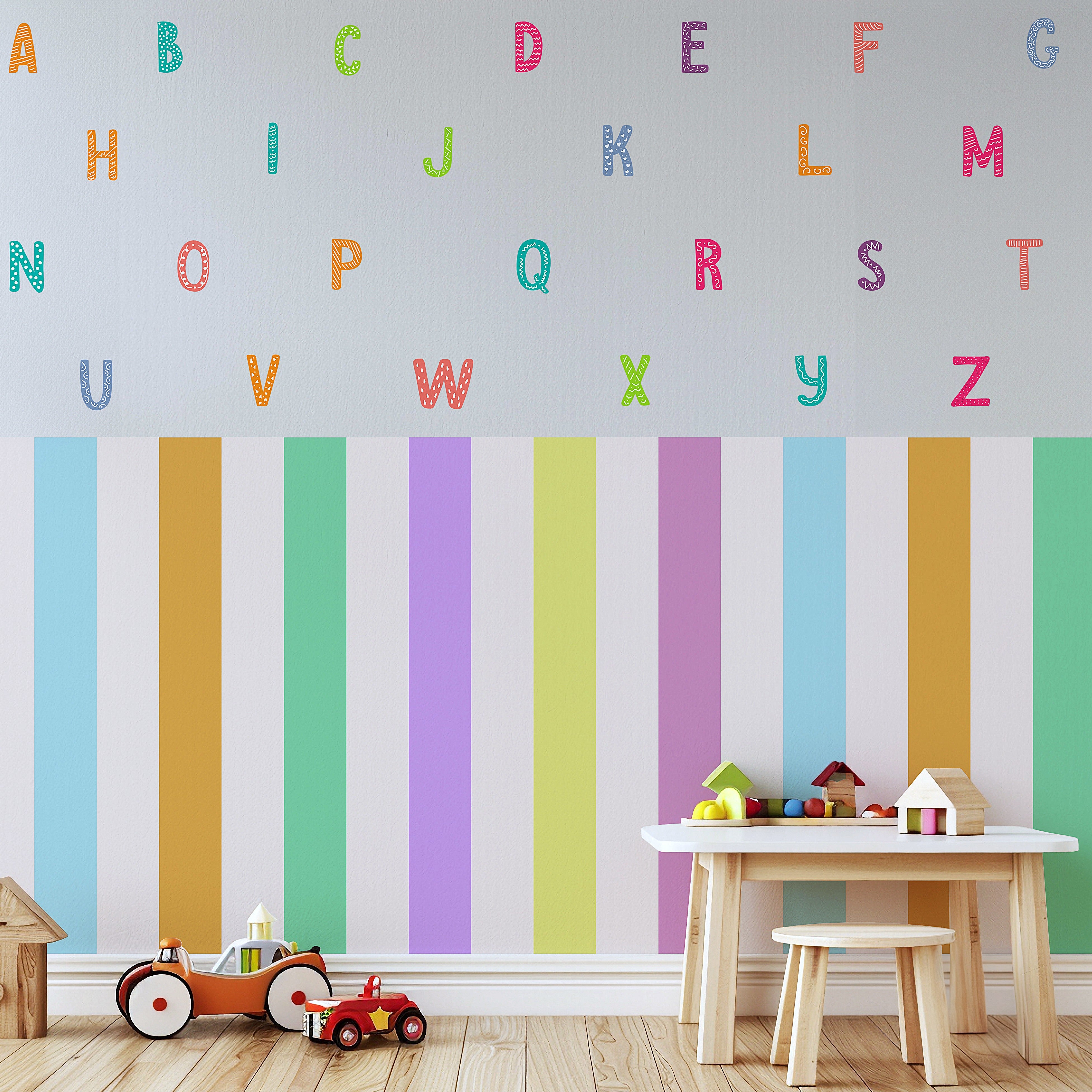 Colorful Alphabets