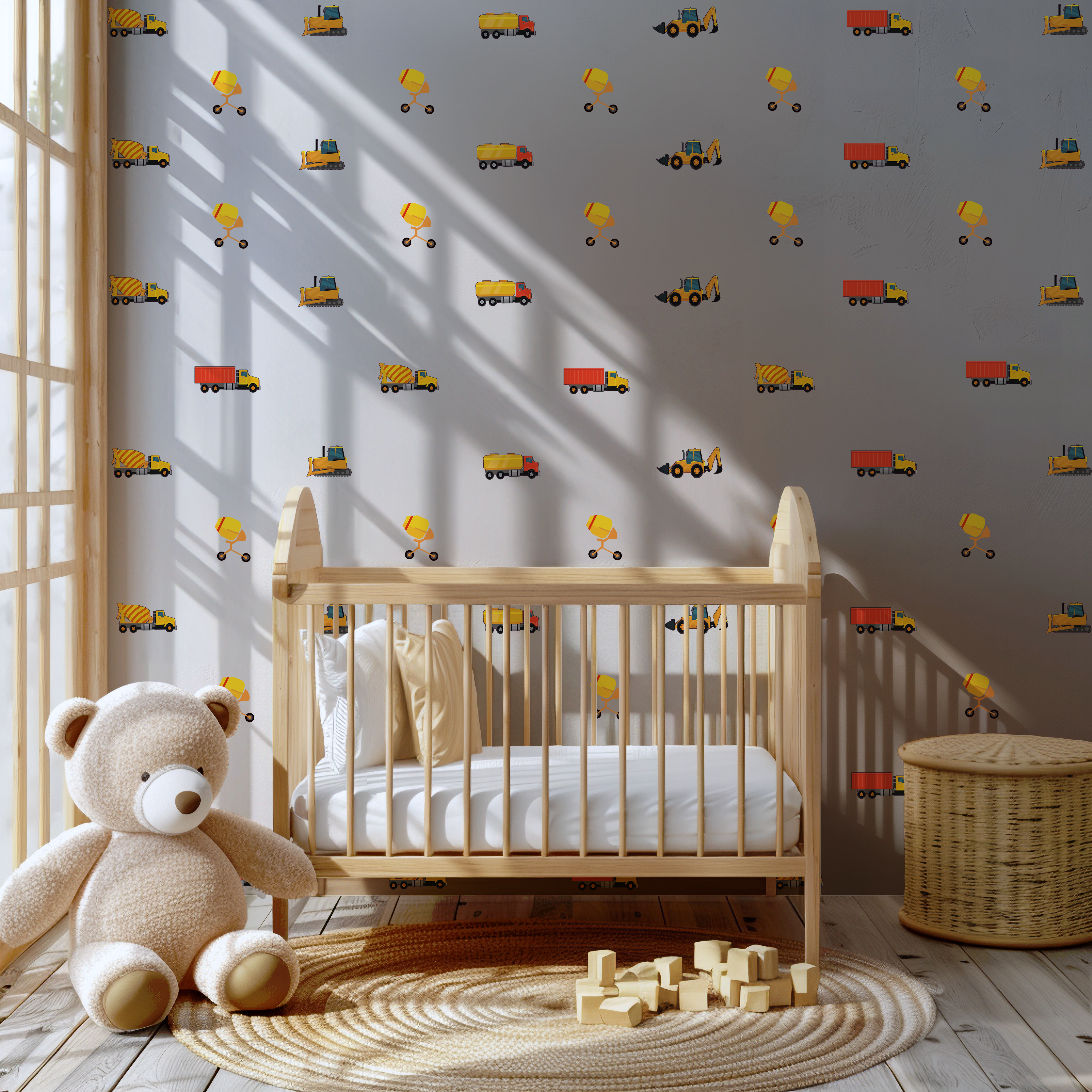 Small Construction Vehicle Sticker