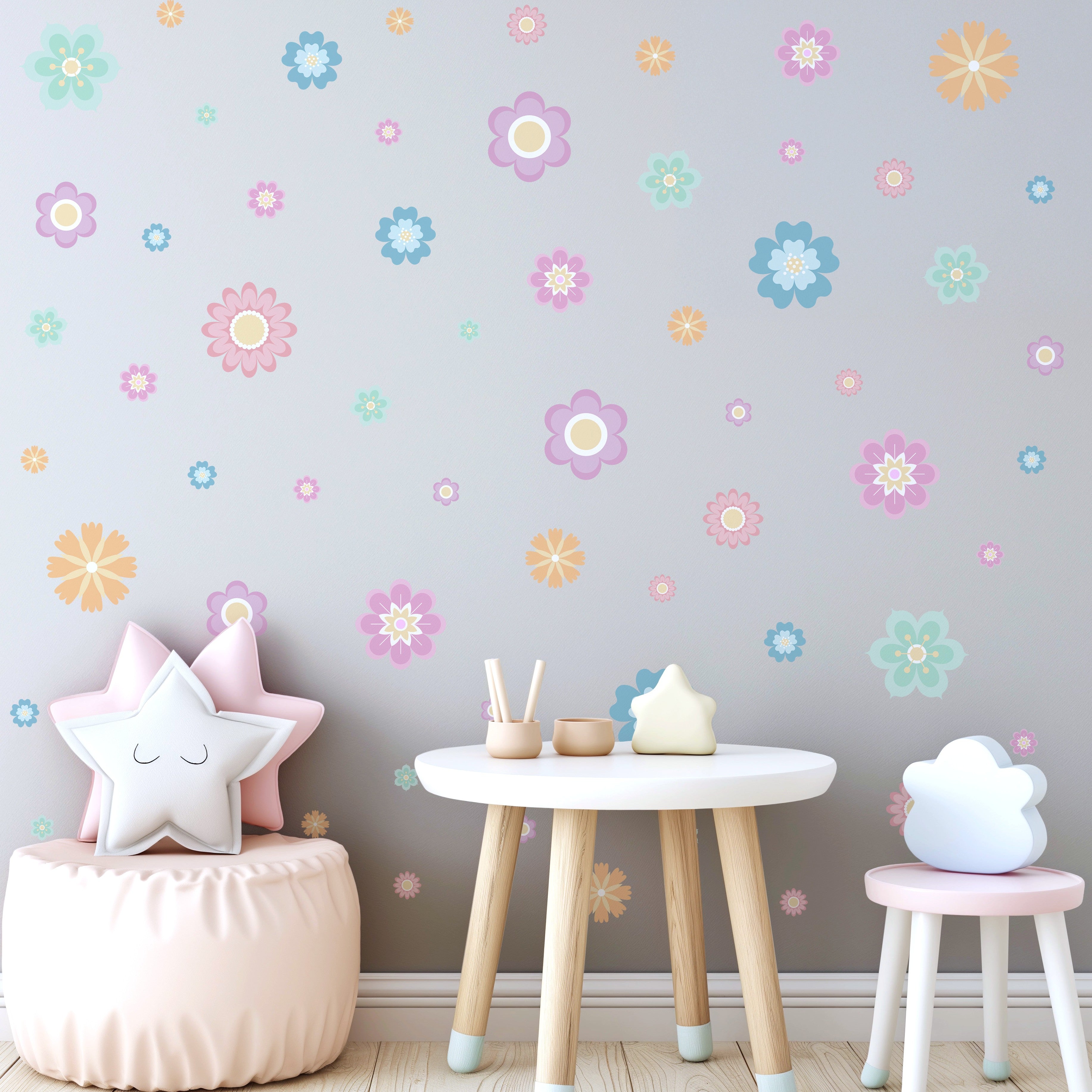 Pastel Bloom Garden